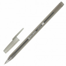 Ручка шариковая BRAUBERG "i-STICK", ЧЕРНАЯ, пишущий узел 0,7 мм, линия письма 0,35 мм